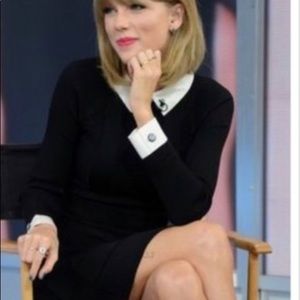 Cynthia Steffe Black and White Mini Dress